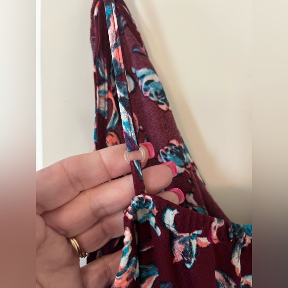 Blue Rain Beautiful Romper Multi Colors Women’s size Small - Picture 2 of 15